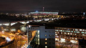 Apartment Ludna, 14th floor with Great View, next to PGE Narodowy Stadium, Torwar & Vistula river by WarsawSkyLine Apartments